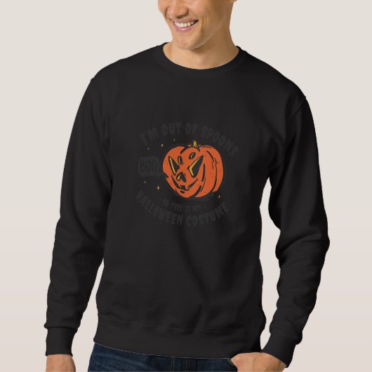 Sweatshirt Citrouille de la fête d'Halloween Jack O'lantern (Devant)