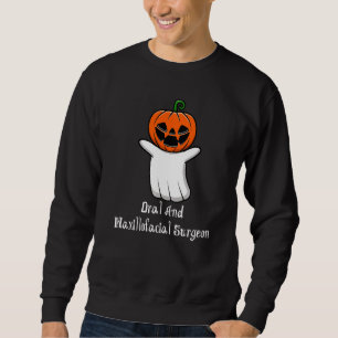 Sweatshirt Citrouille Ghost Oral Et Maxillofacial Chirurgien 