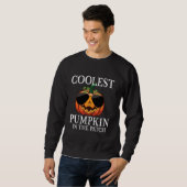 Sweatshirt Citrouille le plus frais dans le Patch Toddler Boy (Devant entier)