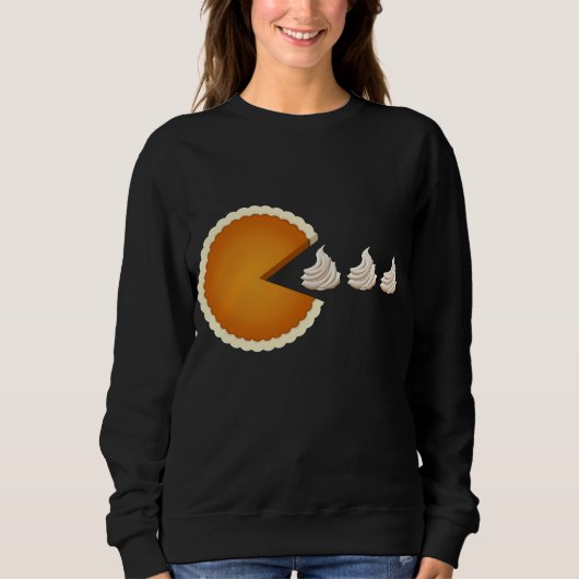 Sweatshirt Citrouille Pie Funny Math Halloween Costume Thanks (Devant)