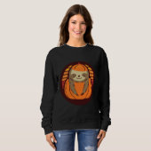 Sweatshirt Citrouille Sloth 47 (Devant entier)