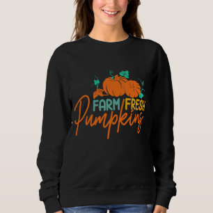 SWEATSHIRT CITROUILLES FRAIS AGRICOLES MERCI