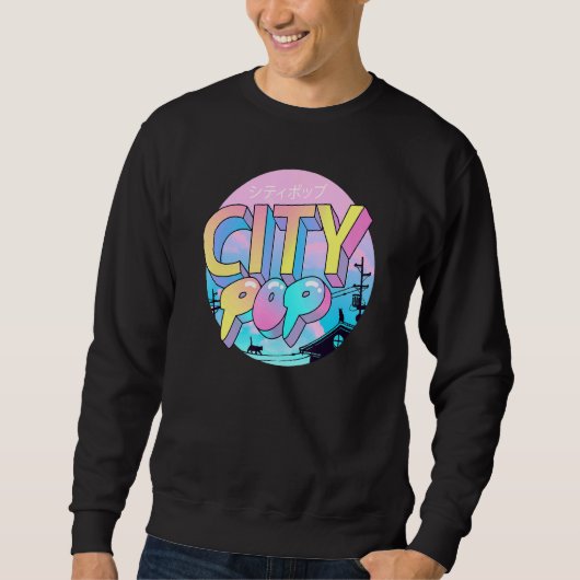 Sweatshirt City Pop (Devant)
