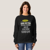 Sweatshirt Civilisations anciennes Professeur Superhero Graph (Devant entier)