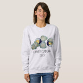 Sweatshirt Clams Clambake Rhode Island Nouvelle-Angleterre (Devant entier)