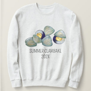 Sweatshirt Clams Clambake Rhode Island Nouvelle-Angleterre