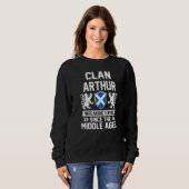 Sweatshirt Clan Arthur Scottish Family Clan Scotland Wreaking (Devant entier)