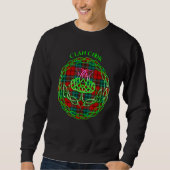 Sweatshirt Clan Cook Scottish Tartan Celtic Thiston (Devant)