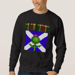 Sweatshirt Clan Gibbs Tartan Scottish Nom de famille Scotland