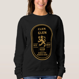 Sweatshirt Clan Glen Ascendance Écossaise Jeux des Highlands