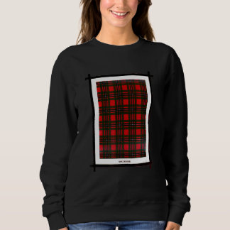 Sweatshirt Clan Macgregor Tartan Vintage