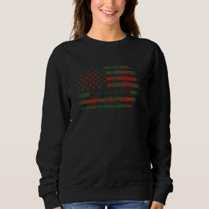 Sweatshirt Clan MacIntosh Scottish tartan drapeau américain k