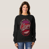 Sweatshirt Clare the Lady of Myth the Legend (Devant entier)