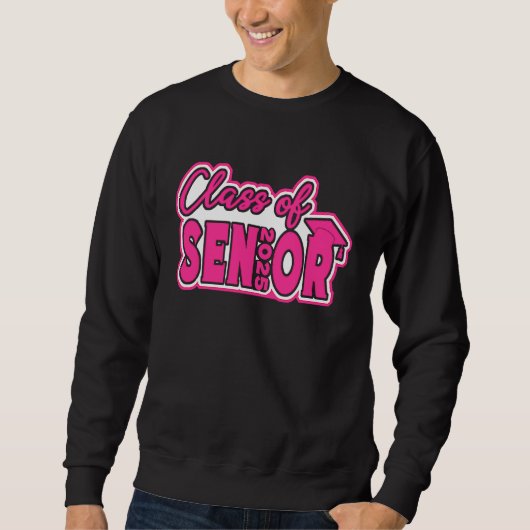Sweatshirt Class Of 2025 Senior 25 Graduation Girls Teens Wom (Devant)