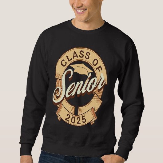 Sweatshirt Class of 2025 Senior Graduation Senior Class of 20 (Devant)