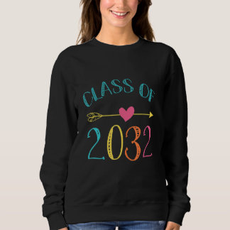 Sweatshirt CLASS OF 2032 Grow With Me  100 Days Of School