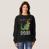 Sweatshirt Class Of 2035 Graduation Grow With Me (Devant entier)