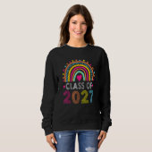 Sweatshirt Class Of 2036 Grow With Me First Day Of School Gra (Devant entier)