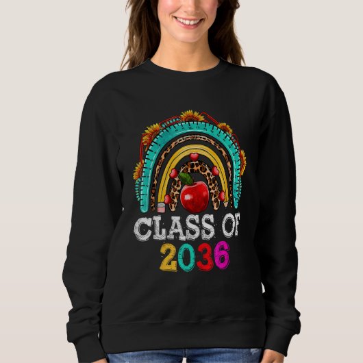 Sweatshirt Class Of 2036 Pre K Graduate Preschool Graduation  (Devant)