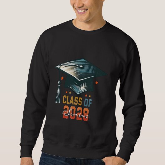 Sweatshirt Classe De 2028 Ecole Supérieure De Diplôme Futur (Devant)