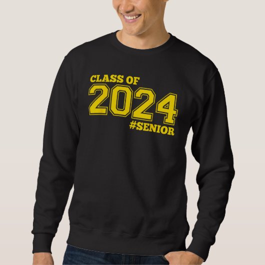 SWEATSHIRT CLASSE SUPÉRIEURE DE 24 - OR - CLASSE SUPÉRIEURE 2 (Devant)