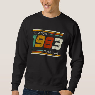 Sweatshirt Classic 1983 Original Vintage