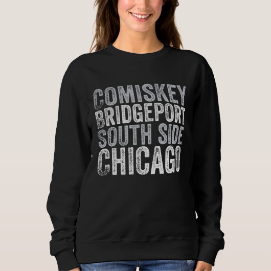 Sweatshirt Classic Chicago Illinois Baseball Fan Comiskey Ret (Devant)