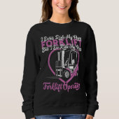 Sweatshirt Classic Forklifter Cool Construction Worker Forkli (Devant)
