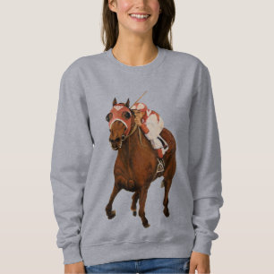 Sweatshirt Classic Horse Race Seabiscuit sur l'amiral de guer