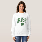 Sweatshirt Classic Irish Pride Shamrock - St. Patrick's Day (Devant entier)