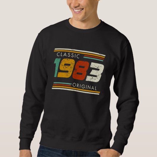 Sweatshirt Classique 1983 Original Vintage (Devant)