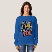 sweatshirt classique cravate. (Devant entier)