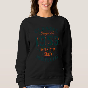 Sweatshirt Classique de 70 ans 1953 Hommes Femmes 70e anniver