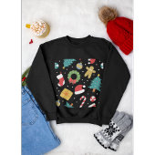 Sweatshirt classique Icônes de Noël