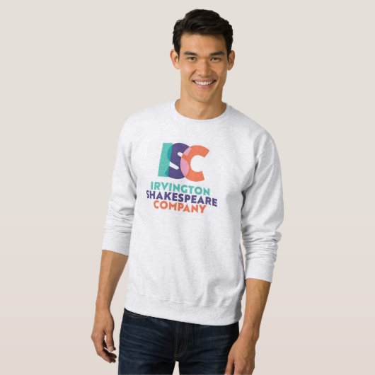Sweatshirt classique Irvington Shakespeare Co. (IS (Devant entier)