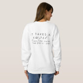 Sweatshirt classique Manoules (Dos entier)