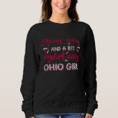 Sweatshirt Classy Sassi And A Bit Smart Assi Ohio Girl (Devant)
