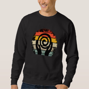 Sweatshirt Clay Potter céramique Artiste céramique Retro Vint