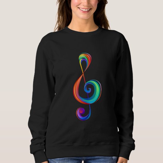 Sweatshirt Clé arc-en-ciel (Devant)