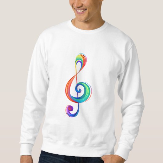 Sweatshirt Clé arc-en-ciel (Devant)