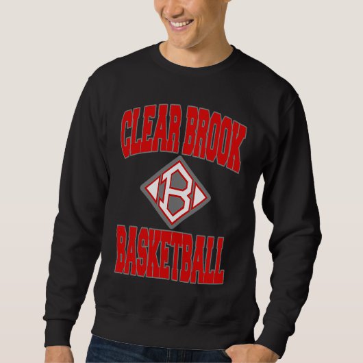 Sweatshirt Clear Brook Wolverines Basketball (Devant)