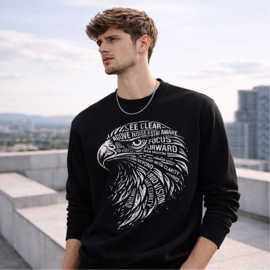 SWEATSHIRT CLEAR VISION