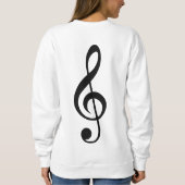 Sweatshirt clef à triangles (Dos)