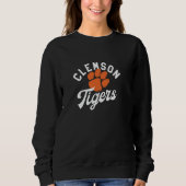 Sweatshirt Clemson University Tigers Classic Script (Devant)