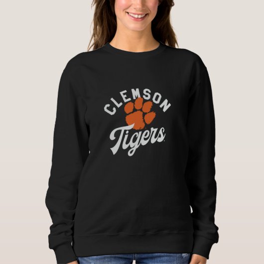 Sweatshirt Clemson University Tigers Classic Script (Devant)