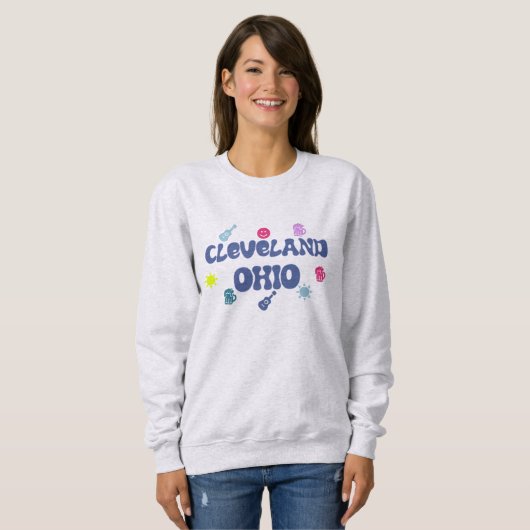 Sweatshirt Cleveland Ohio (Devant entier)