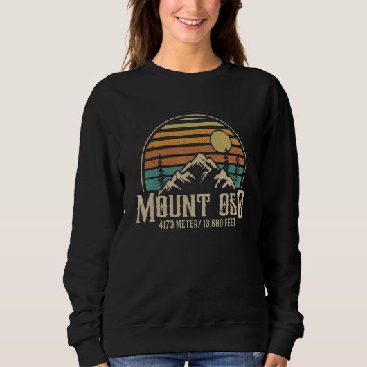 Sweatshirt Climbing California Hiking Mountain Mount Oso (Devant)