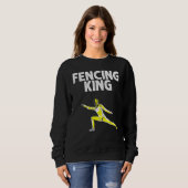 Sweatshirt Clôture Pour Fencer Men Grandpa (Devant entier)