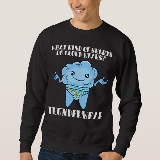 Sweatshirt Cloud Wears Thundershorts Science Foggy (Devant)