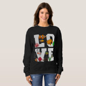 Sweatshirt Clown Fish Love Fish Tank (Devant entier)